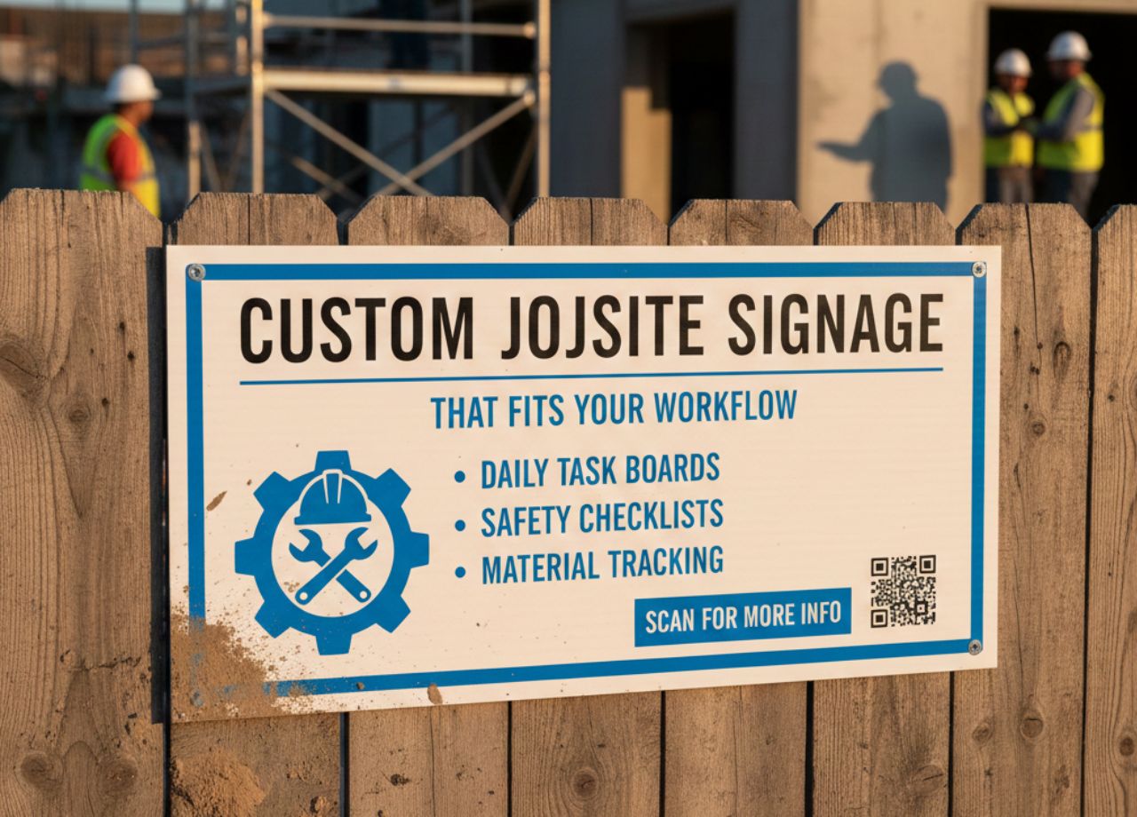 jobsite signage